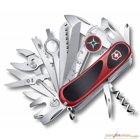 Нож перочинный Victorinox EvoGrip 85мм 31 функция красно-чёрный (2.5393.SC)