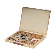 Набор метчиков и плашек M3 -M12 HSS 34пр Bucovice(CzTool) 340122