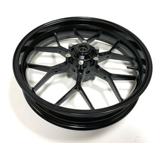 Передний колёсный диск Arashi для Honda CBR 600 RR 2013-2017 черный/золотой