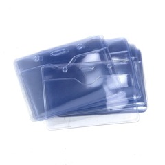 
          Бейдж горизонтальный Alingar, 9,5 см х 7,0 см, ПВХ, прозрачный