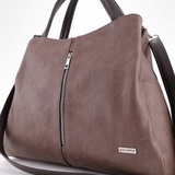 Сумка Саломея 373 македония какао + шоколад