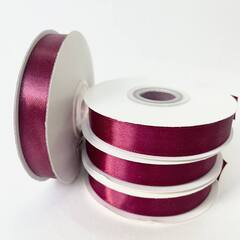 Лента Атласная (1,2см*22,85м) Бордовый