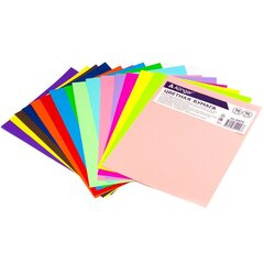 
          Бумага цветная Alingar, А4, немелованная, двухсторонняя, 16 листов, 16 цветов, пакет с клеевым клапаном