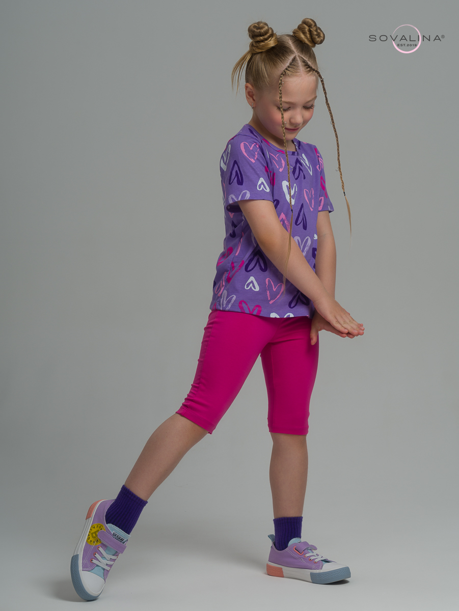 Костюм Актив лавандовая любовь-фуксия