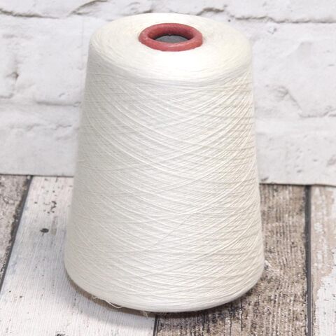 Хлопок с кашемиром (10%) SESIA ZEFIRO 2/60 белый натуральный