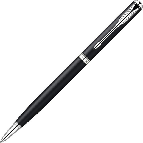 Ручка шариковая Parker Sonnet Slim K429  Matte Black CT (S0818170)