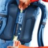 Картинка рюкзак туристический Deuter Aircontact Core 70+10 Baltic/Nightblue - 11