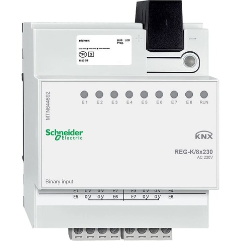 Вход бинарный REG-K/8X230. Merten. MTN644692