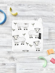 Двусторонний плед Mjölk Овечки