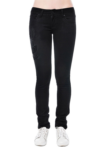 5608 джинсы женские, черные