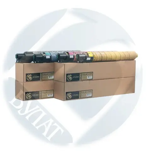 Тонер-картридж БУЛАТ s-Line MP C5501E (841457) для Ricoh Aficio MP C4501, MP C5501 (Жёлтый, 18000 стр.)