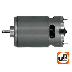 Двигатель эл. UNITED PARTS 12В (вал d3x75мм; корпус d37.5x57мм)
