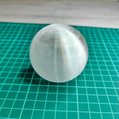 Плафон без основания на резьбе. 5см. Пластик