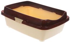 Dunya Dogus туалет для кошек c бортом большой 43х33х14 см