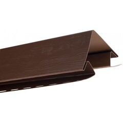 Наружный угол Альта-Профиль Т12 Премиум Орех тёмный 3000 мм