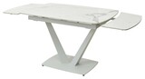 фото 8 Стол ALATRI 120 GLOSS STATUARIO WHITE SOLID CERAMIC / WHITE, DISAUR на profcook.ru