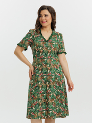 4549 Халат на пуговицах