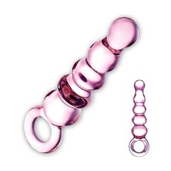 Анальный розовый жезл Quintessence Anal Slider - 18 см. - 