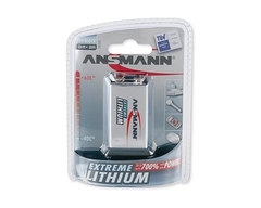 Батарейка ANSMANN EXTREME LITHIUM E Крона (9V) - 1 шт.