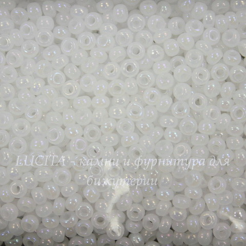 57205 Бисер 8/0 Preciosa радужный белый