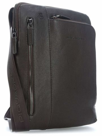 Сумка Piquadro Black Square , тёмно-коричневый, кожа натуральная (CA1816B3/TM)