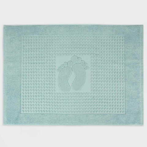 Коврик для ванной 50x70 Arya home  Winter Soft аква