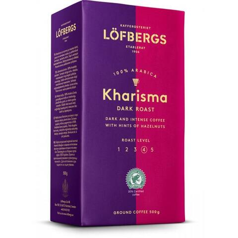 купить Кофе молотый Lofbergs Kharisma, 500 г (Лофбергс)