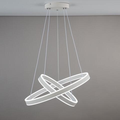 Подвесная светодиодная люстра Citilux Дуэт CL719640