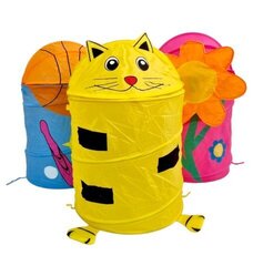 Корзина для Игрушек высота 50см, диаметр 42 см. принт ассорти