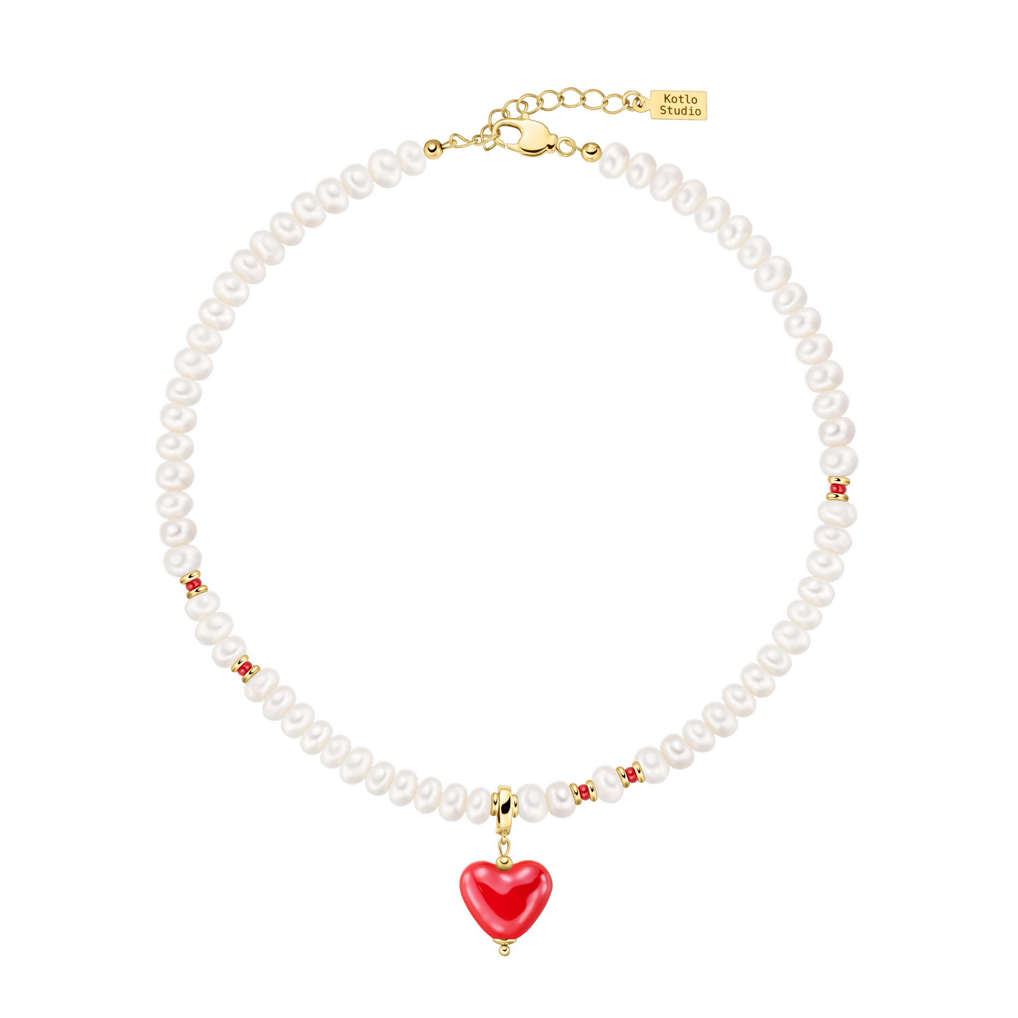 

Чокер Little Heart Red Choker