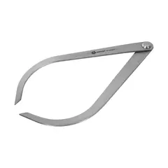 Кронциркуль КОБАЛЬТ для разметки и наружных измерений до 250 мм, из углеродистой стали, подвес (919-975)