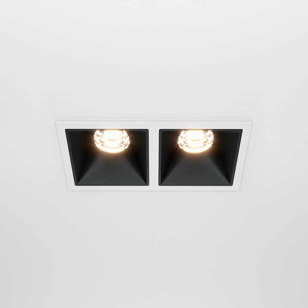 Встраиваемый светильник Maytoni Alfa LED DL043-02-10W3K-D-SQ-WB