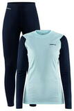 Теплый Комплект термобелья Craft Core Warm Baselayer Set W Navy женский