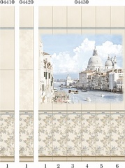 Панель ПВХ фотопечать 3D Panda Классика 2700х250 мм