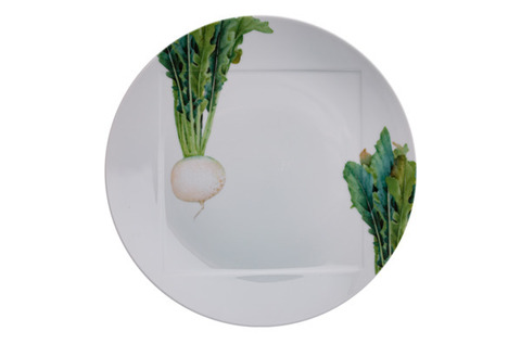 Тарелка обеденная 27см Noritake Овощной букет Редька