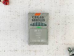 Иглы промышленные Organ DBx1, тонкая колба №110/18, 10 игл