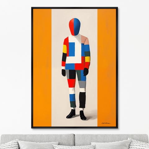 ArtNoMore - Репродукция картины на холсте Harlequin The Modernist, 2024г.