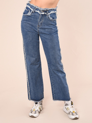 Брюки женские джинсовые