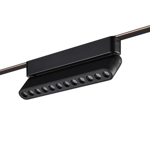 359465 SHINO NT24 100 черный Трековый смарт-светильник для низковольтного шинопровода с двумя режимами работы IP20 LED 12W 24V 3000-6000K EASY