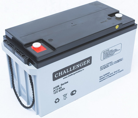 Аккумуляторная батарея CHALLENGER A12-65