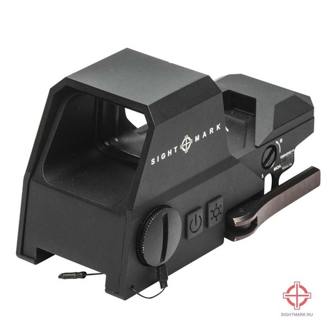 Sightmark Ultra Dual Shot R-Spec QD открытый, красный/зеленый, 4 сетки, крепление на Weaver (SM26031)