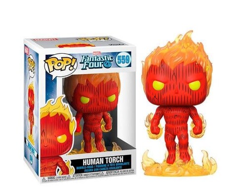 Funko POP Marvel: Fantastic Four - Human Torch