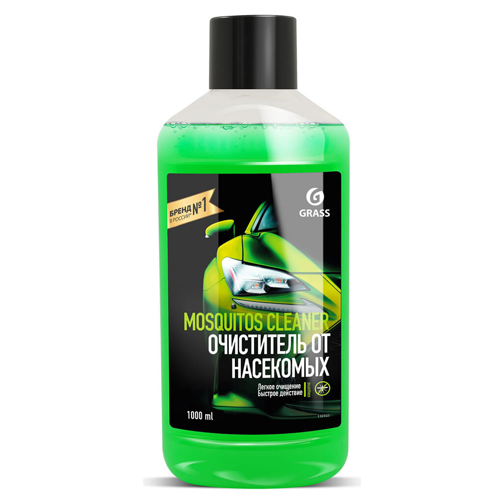 110103 GraSS Концентрат летнего стеклоомывателя Mosquitos Cleaner 1л