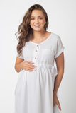 Платье для беременных 10370 белый