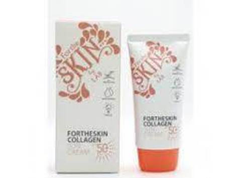 For the skin by lab Солнцезащитный крем с коллагеном COLLAGEN SUN CREAM SPF50+PA+++ 70 ml