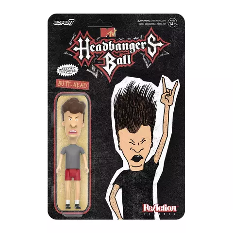 Фигурка Super7 Beavis and Butt-head: Headbanger's Ball Butt-Head