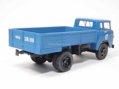 KAZ-607 flatbed truck experimental (1967) Vector-models 1:43