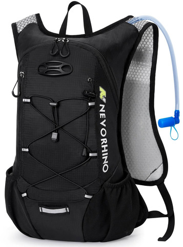 Картинка рюкзак беговой Nevo Rhino 9006-nw Black - 2
