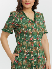 4549 Халат на пуговицах