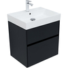 Aquanet 312875 Тумба с раковиной Aquanet Бруклин 60 цв. антрацит матовый (312875)